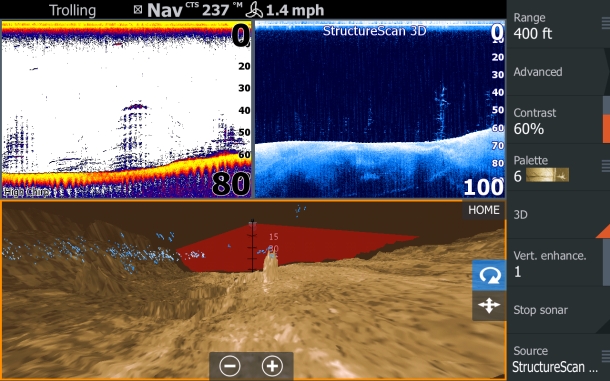 Lowrance unveils 3D StructureScan Sonar